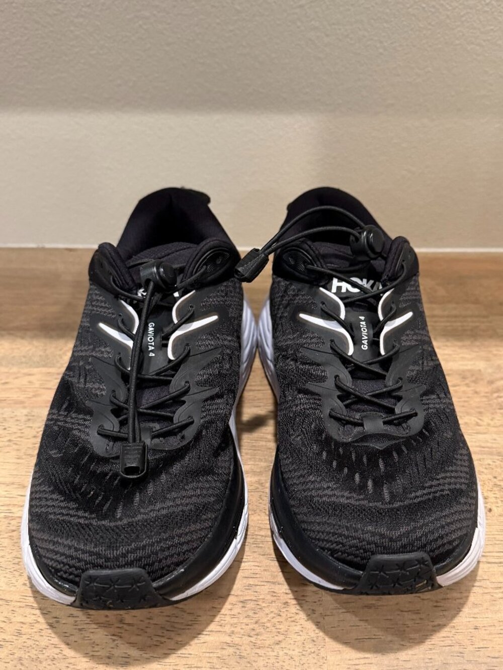 Hoka Gaviota 4 Women’s Size 9 Black White Sneakers Stability Running - Picture 10 of 10